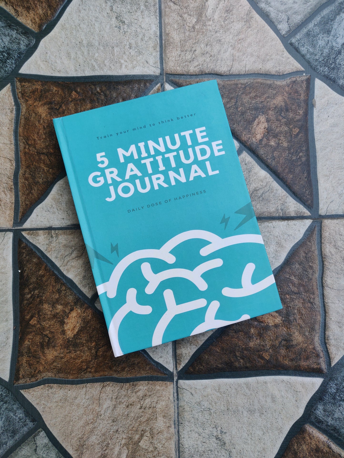 5 Minute Gratitude Journal - A Happier You in 5 Minutes a Day (Blue Colour)